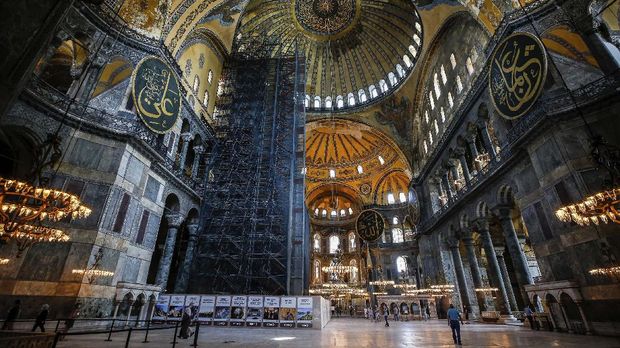 Turki Tepis Kecaman Uni Eropa soal Hagia Sophia