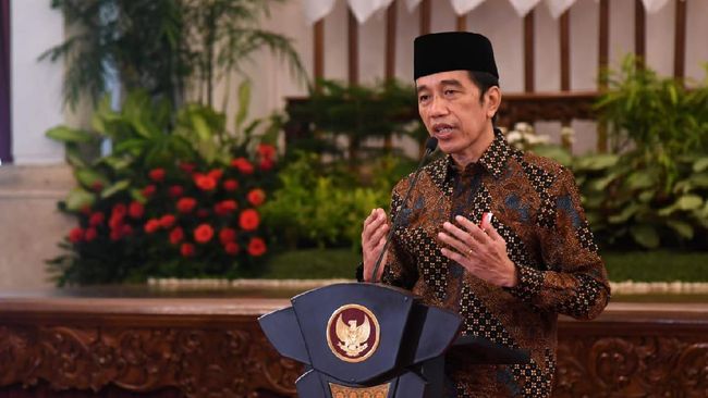 Jokowi Larang Kabinet Buka Puasa Bersama-Open House Lebaran