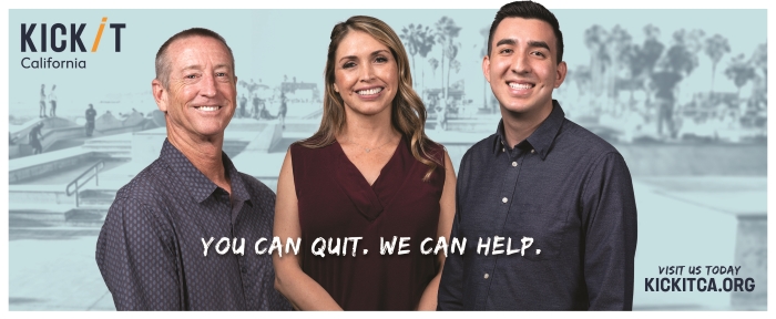 Kick It California is here to help Californians quit smoking — and improve their mental and physical health