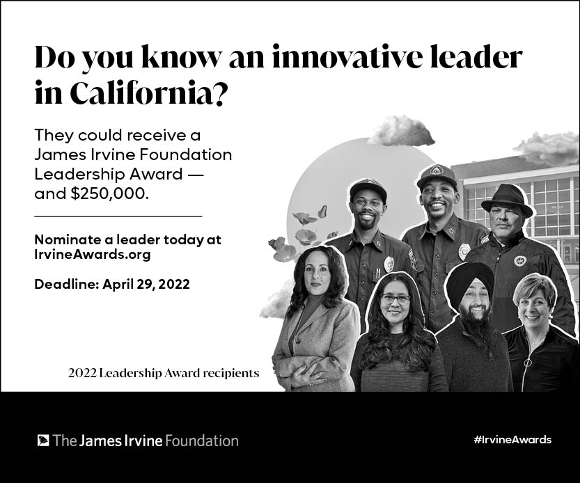 The James Irvine Foundation Leadership Awards