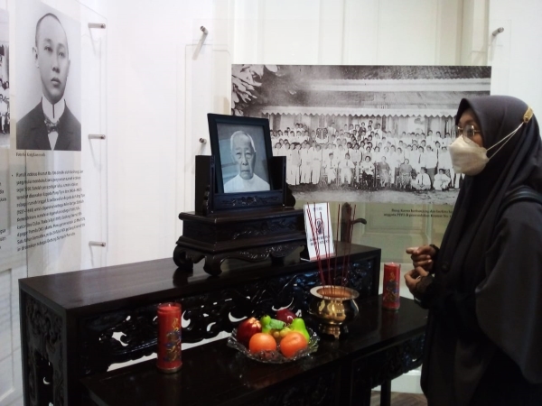 Ruang khusus diorama Museum untuk hormati jasa-jasa Sie Kong Lian