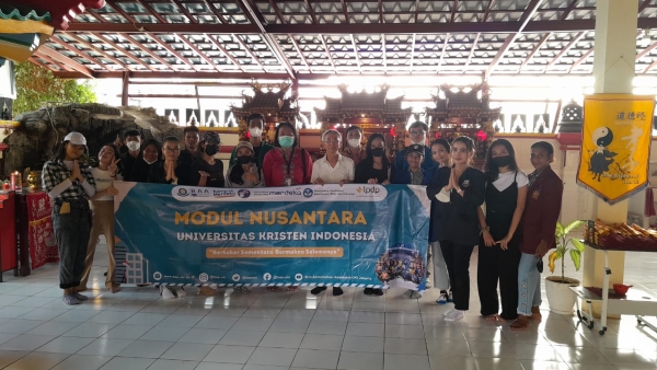 Yayasan spontanitas respons kunjungan 26 peserta Pertukaran Mahasiswa Merdeka