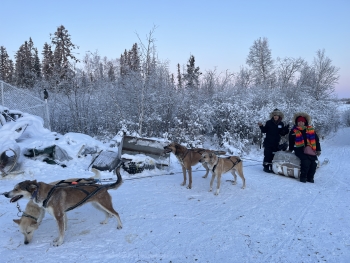 DECEMBER 2025 # 2 : YELLOWKNIFE, CANADA  ;DOG  SLEDDING  TOUR
